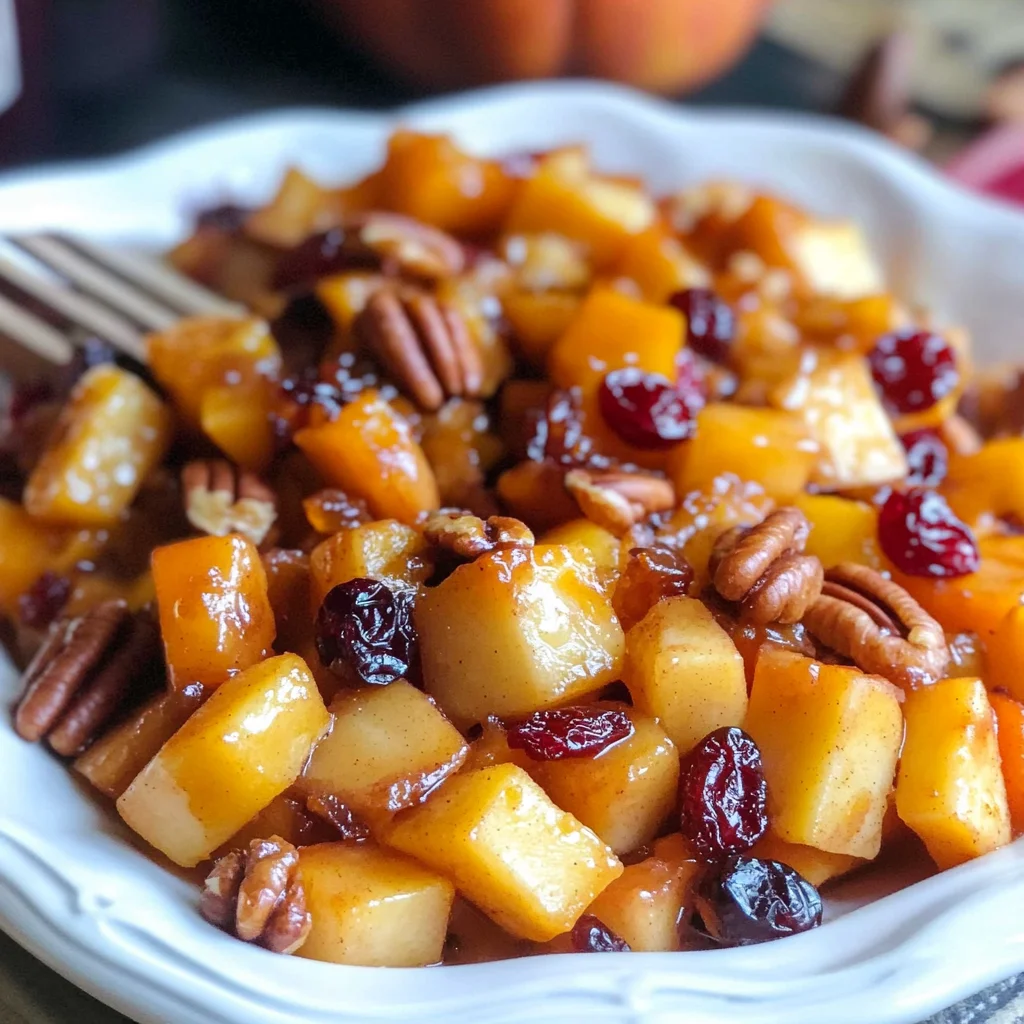 Butternut Squash Apple Bake