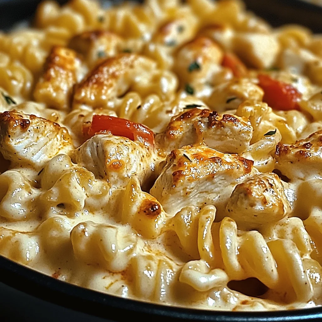 Cajun Cream Cheese Chicken Pasta Bake Recipe