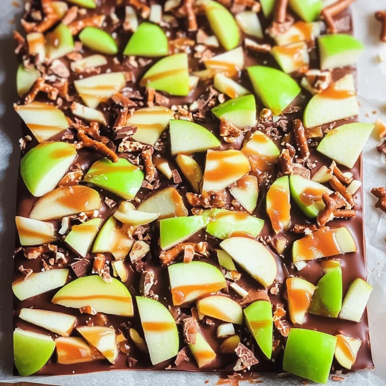 Caramel Apple Bark