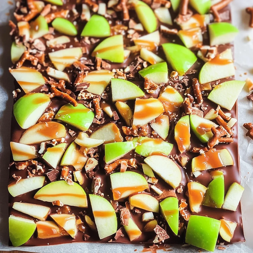 Caramel Apple Bark
