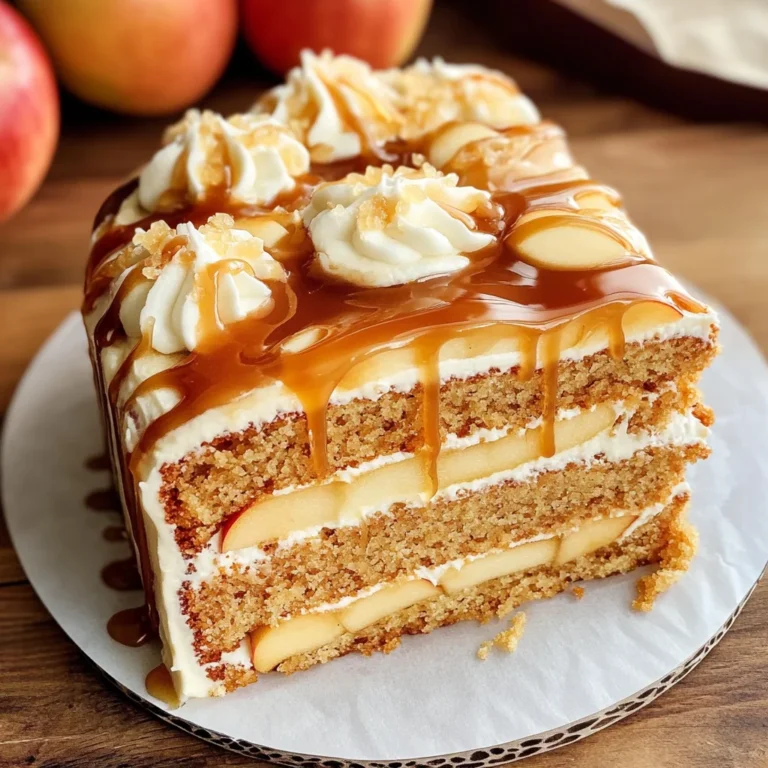 Caramel Apple Cake