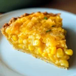 Cheddar Sweet Corn Pie