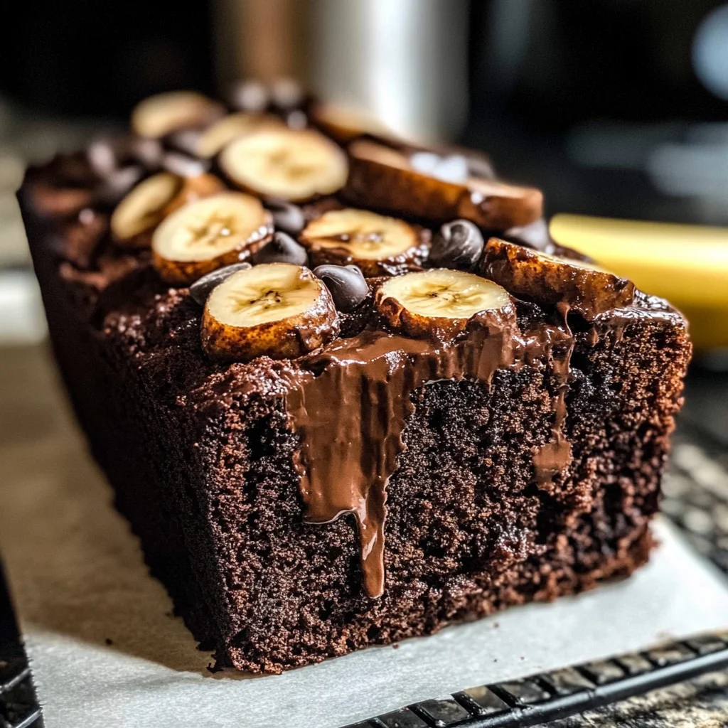 Chocolate Espresso Banana Bread