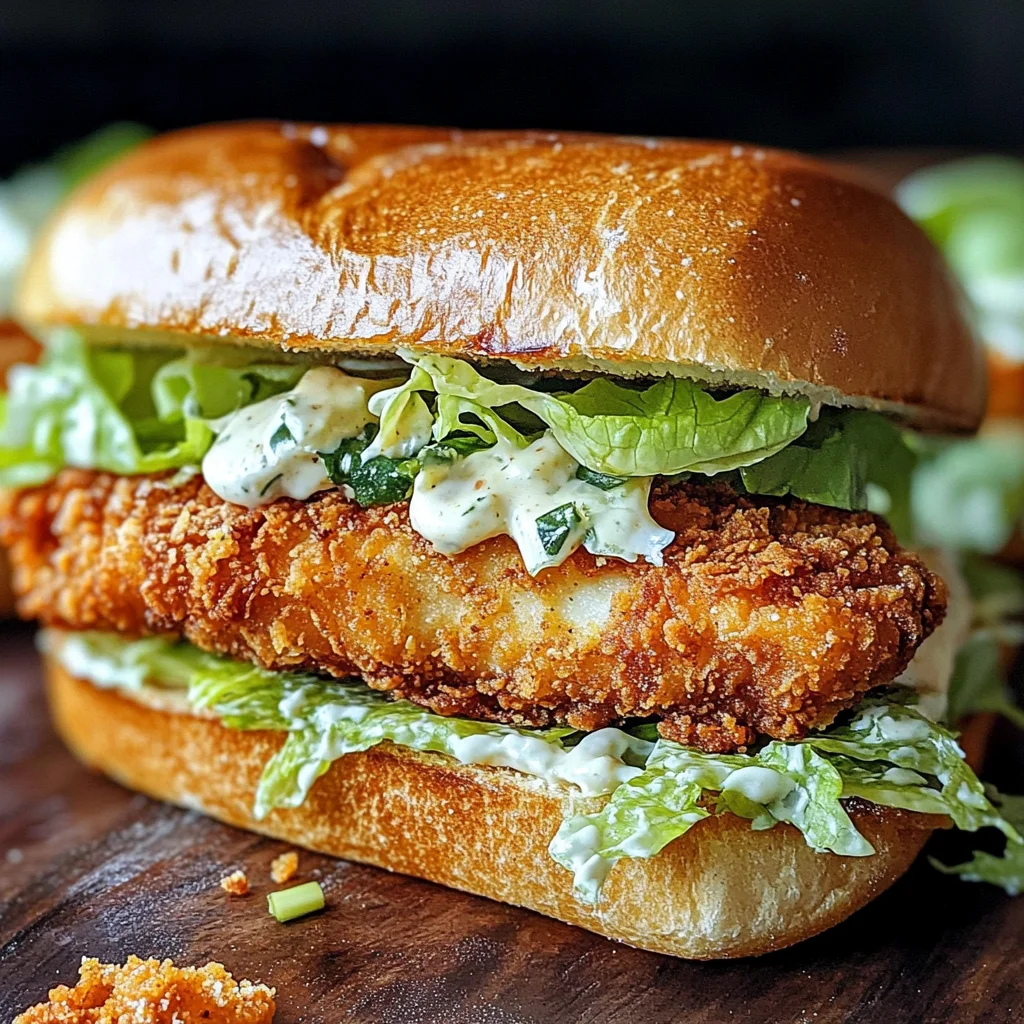 Crispy Chicken Caesar Sandwich: A Delicious Twist on a Classic Favorite