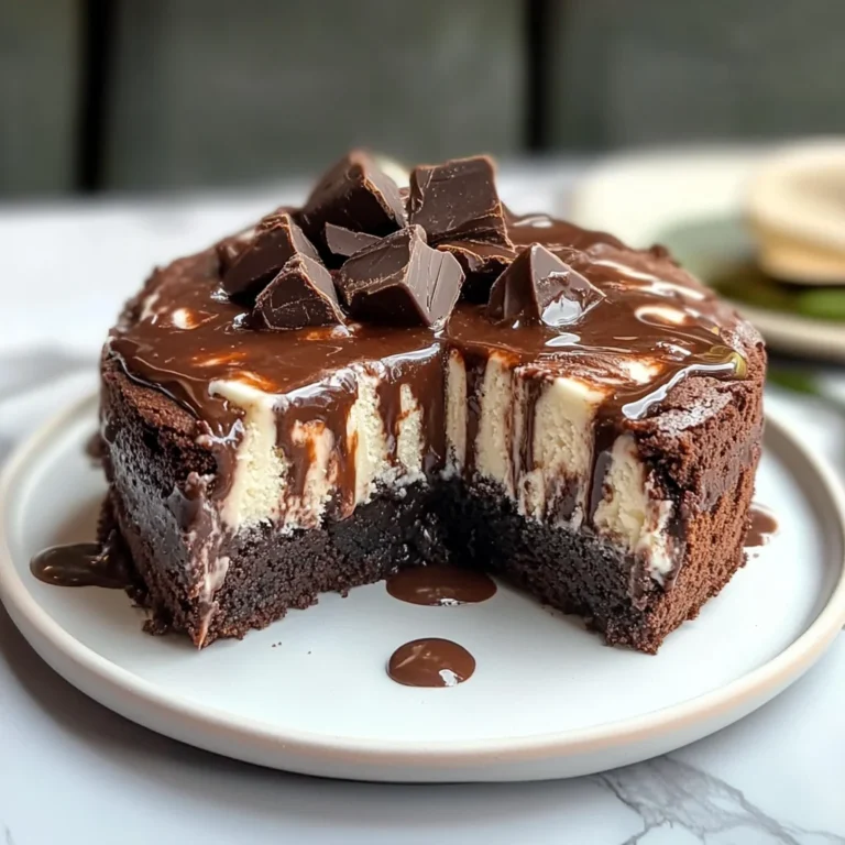 Delicious Brownie Ice Cream Cake
