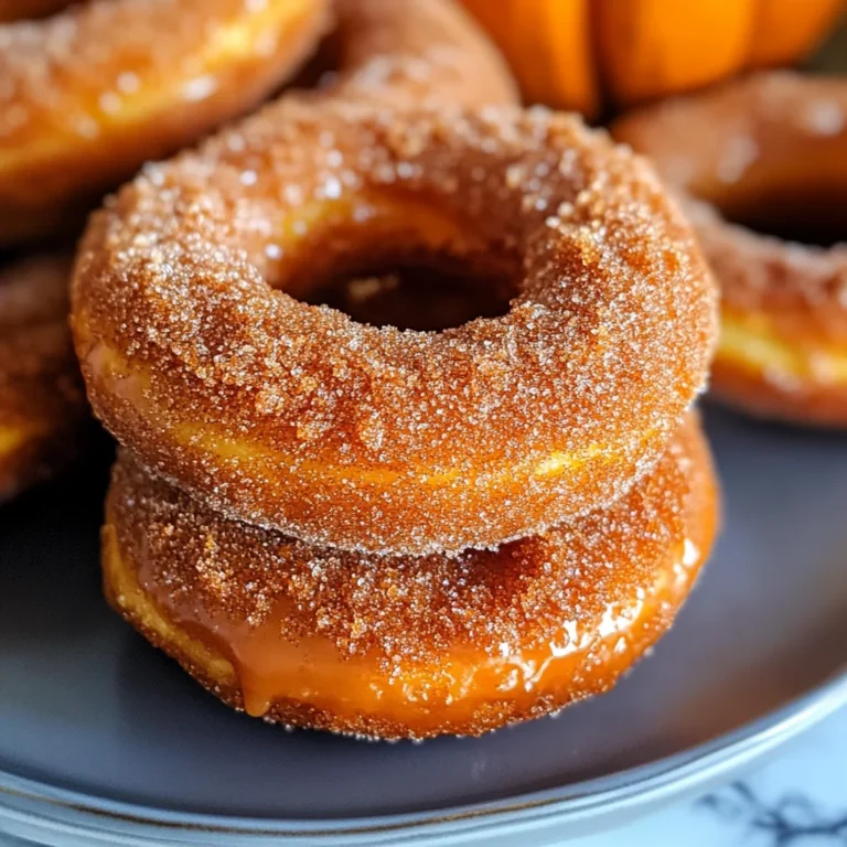 Easy Baked Pumpkin Donuts