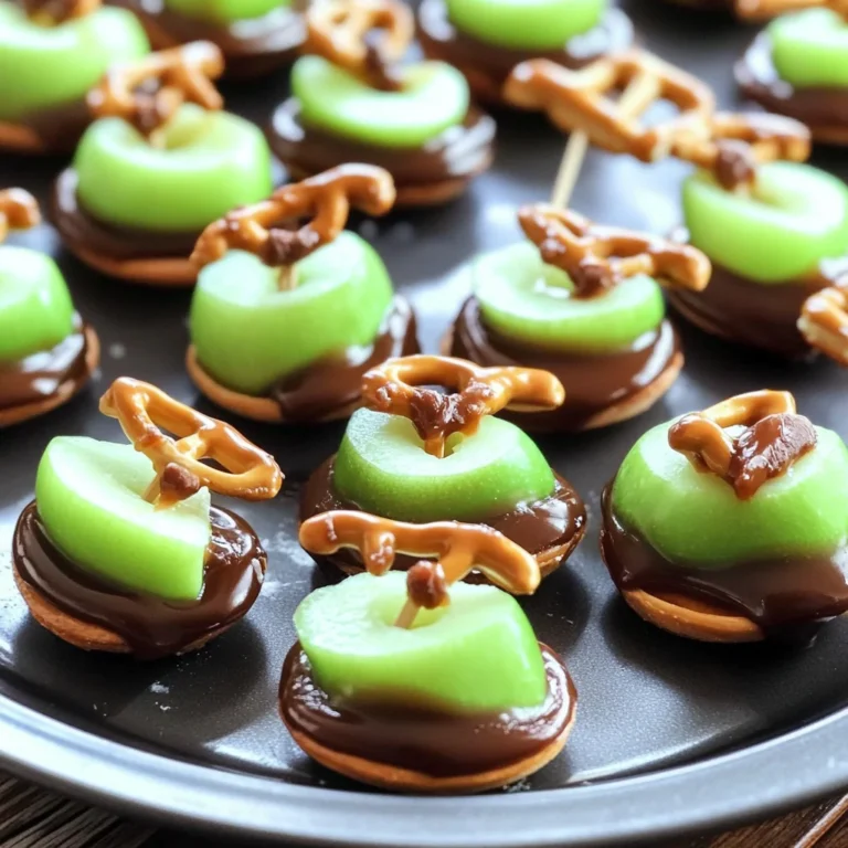 Easy Caramel Apple Bites