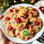 Easy Christmas Fruitcake Cookies Recipe