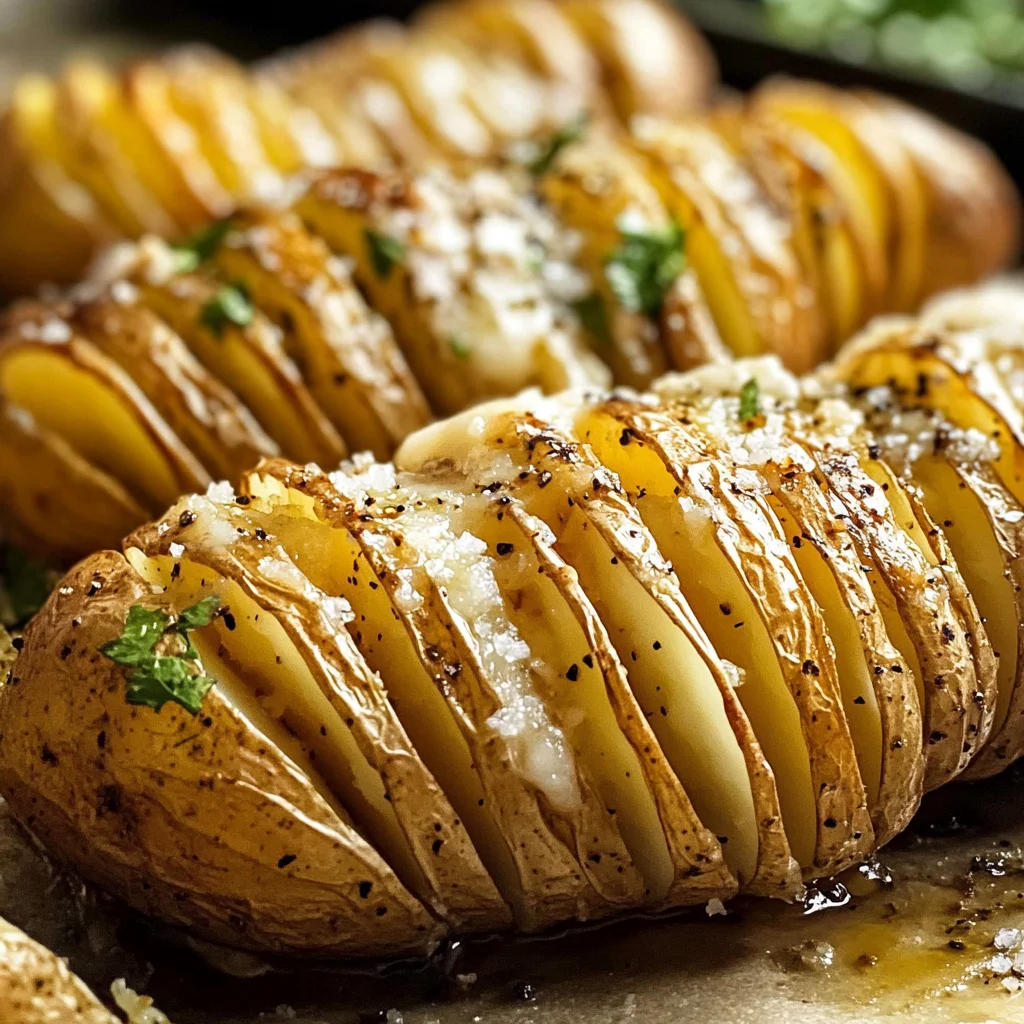Hasselback Potatoes