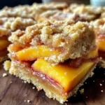 Heavenly Summer Peach Bars: A Sweet Slice of Sunshine
