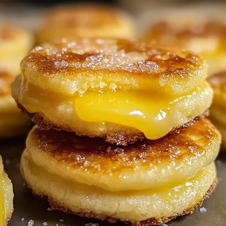 Lemon Curd Crème Brûlée Cookies - Tangy & Sweet Treat