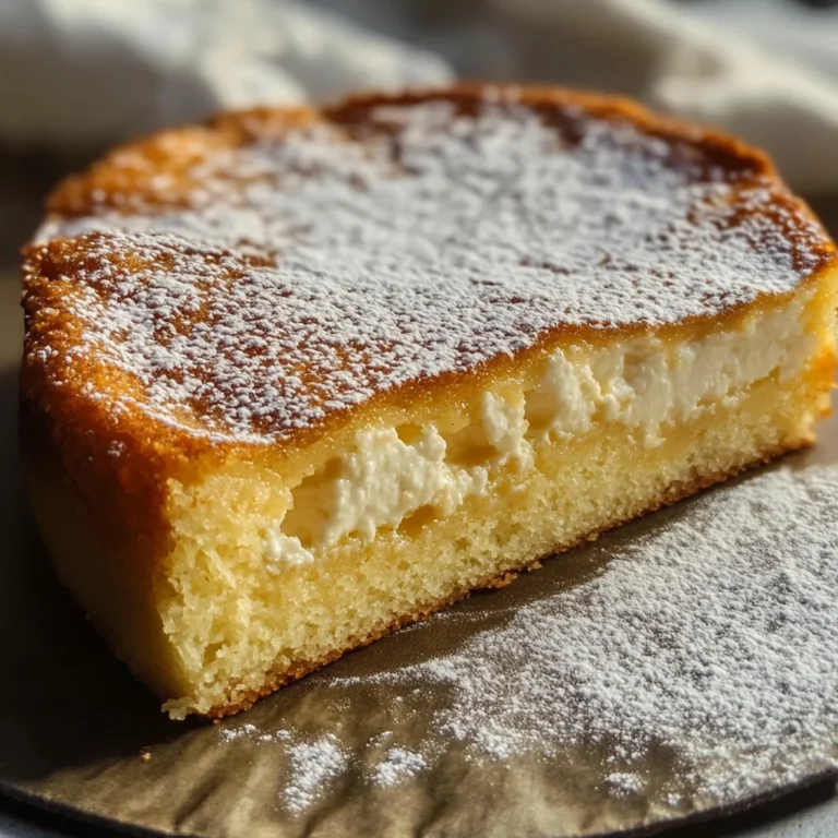 MIGLIACCIO: RICOTTA AND SEMOLINA CAKE