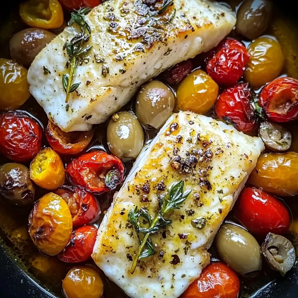 Mediterranean Baked Fish