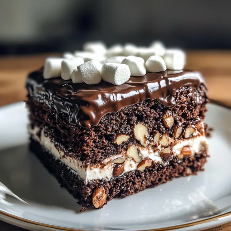 Mississippi Mud Cake