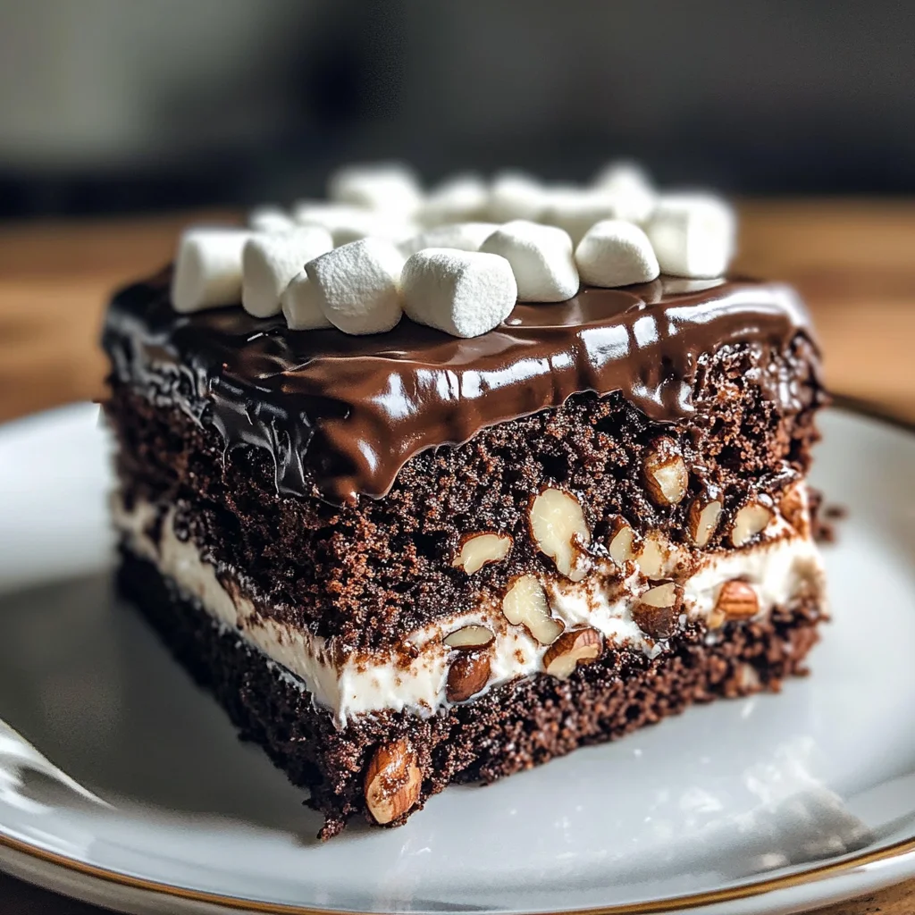 Mississippi Mud Cake