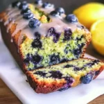Moist Blueberry Zucchini Bread with a Lemon Glaze - Alrightwithme