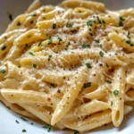 One Pot Creamy Garlic Pasta (Just 20 Minutes!)