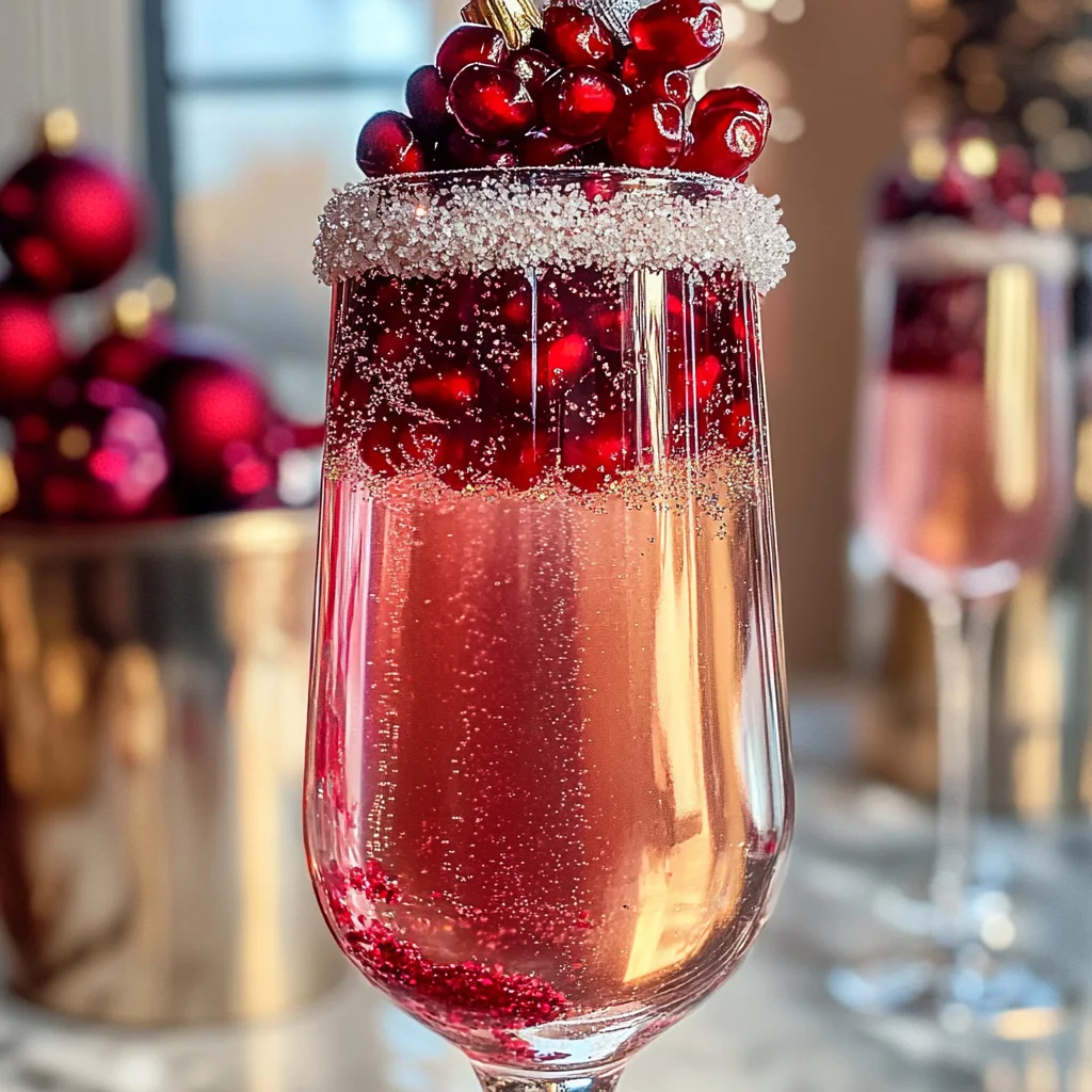 Ornament Sparklers Christmas Cocktail