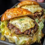 Oven-Baked Cabbage Burgers