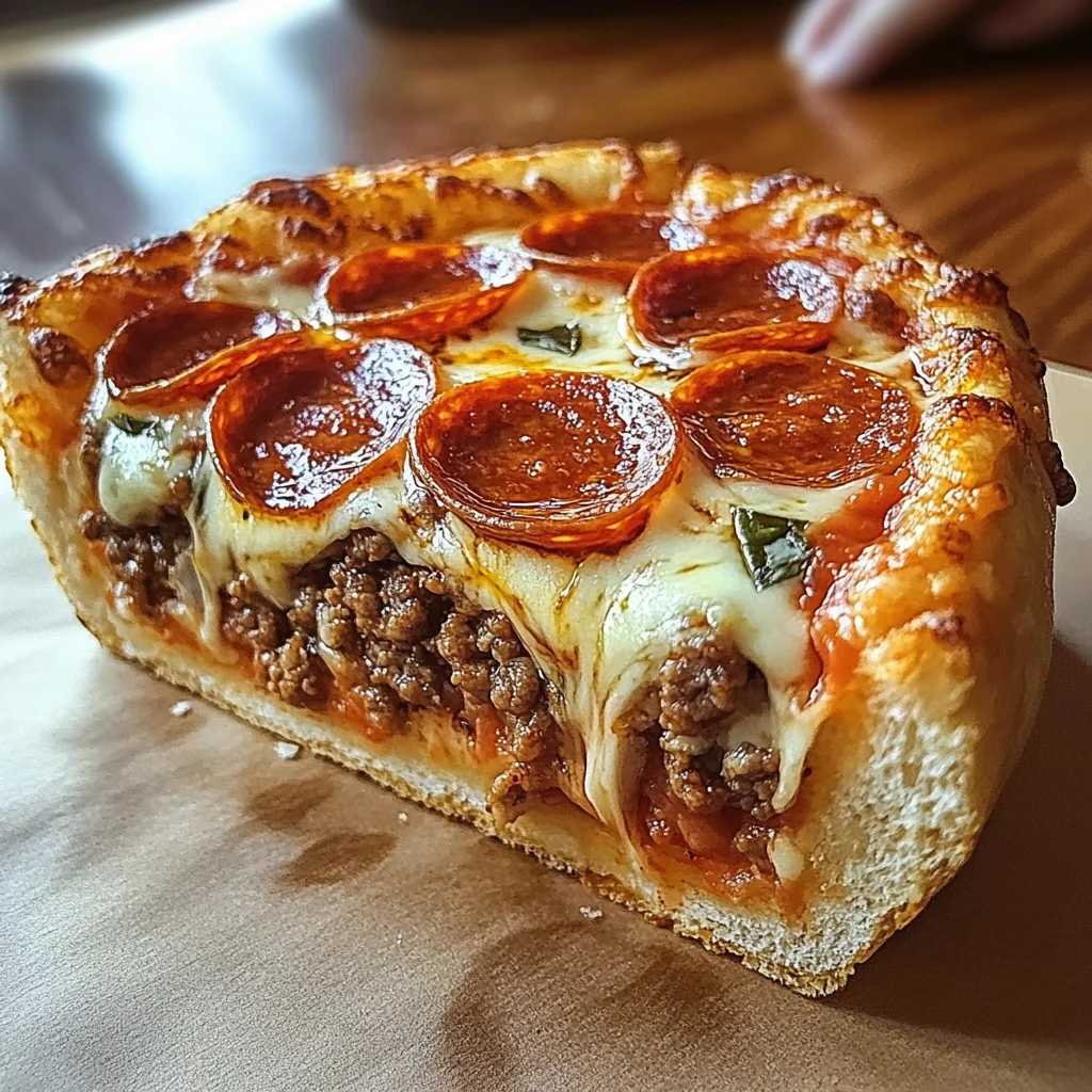 Pizza Burger Pie: A Delicious Twist on Classic Flavors