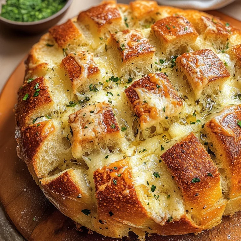 Pull Apart Garlic Bread Recipe