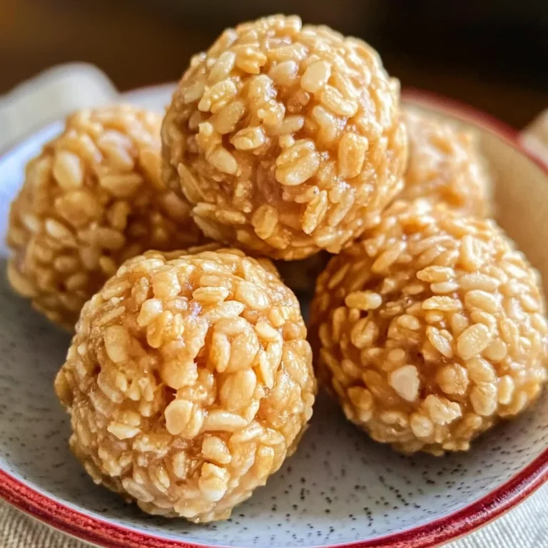 Rice Crispy Peanut Butter Balls