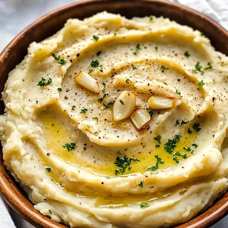 Roasted Garlic Mashed Potatoes {Slow Cooker}