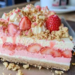 Strawberry Crunch Cheesecake