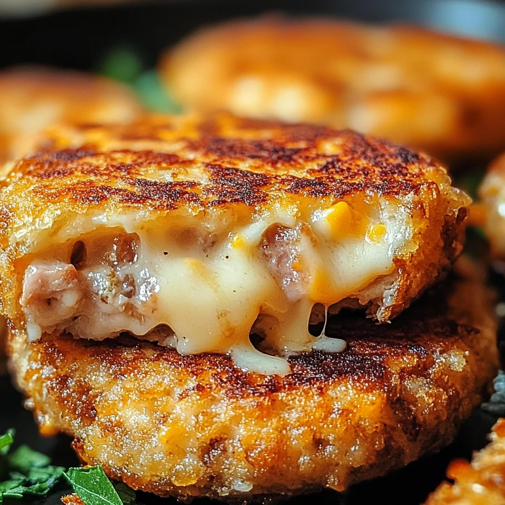 Tuna Melt Patties Recipe