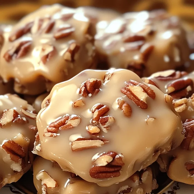 Vanilla Pecan Pralines