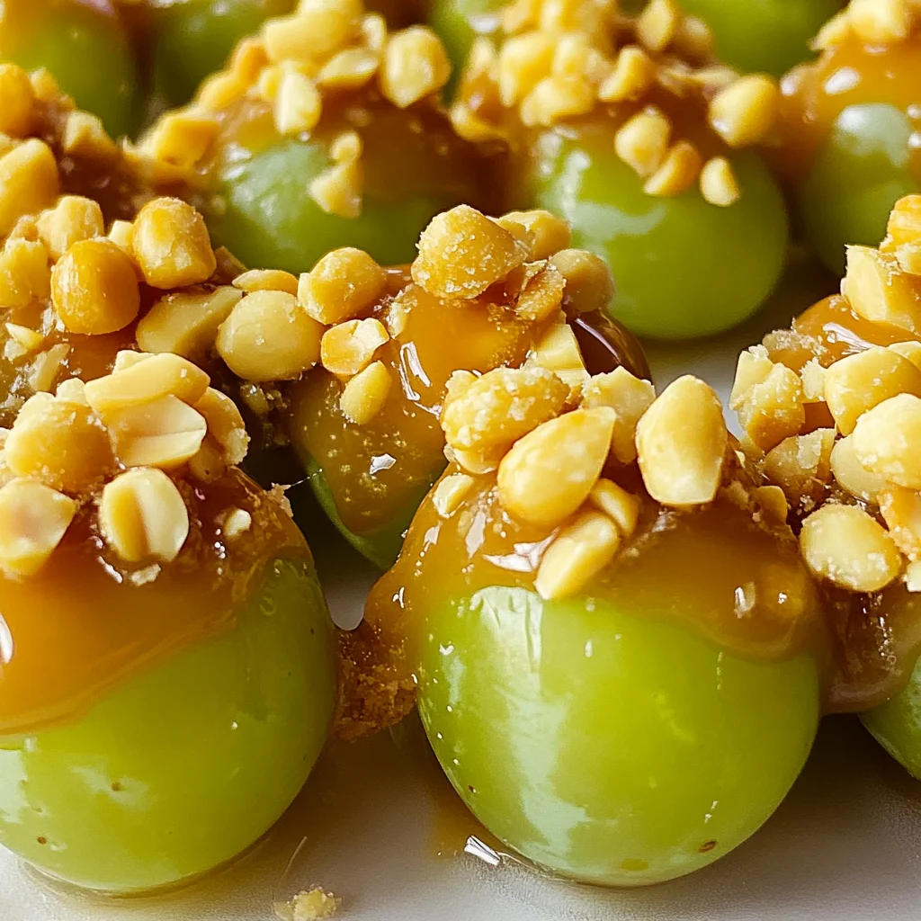 Caramel Apple Grapes