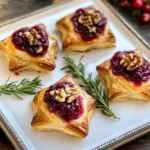 Cranberry Brie Bites