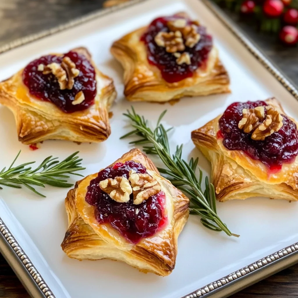 Cranberry Brie Bites