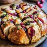 Cranberry Brie Pull-Apart Bread
