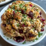 Cranberry & Turkey Stuffing Balls
