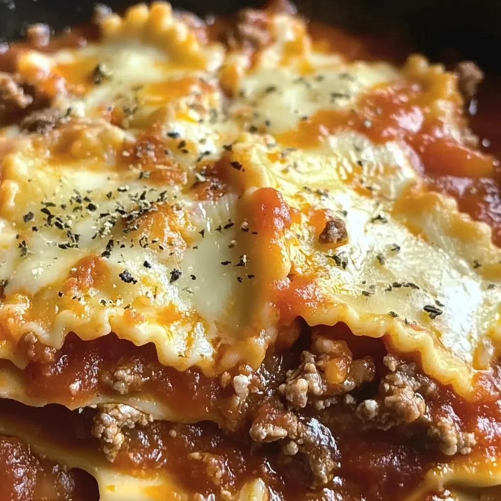 Crockpot Ravioli Lasagna: A Hands-Off, Flavor-Packed Comfort Food Masterpiece