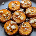Delicious Honey Feta Sweet Potato Rounds Recipe for Any Meal