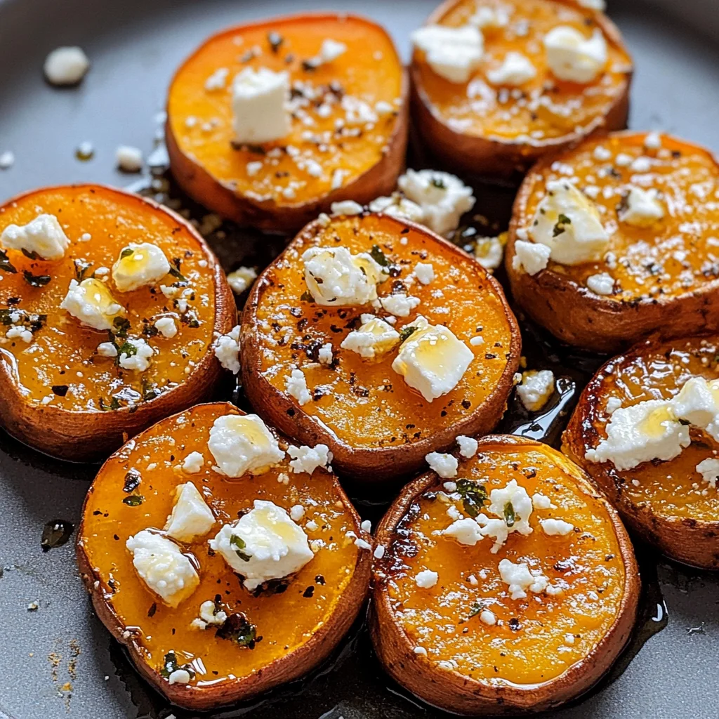 Delicious Honey Feta Sweet Potato Rounds Recipe for Any Meal