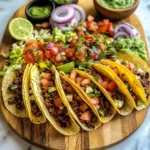 Easy Taco Recipe Dinner Board