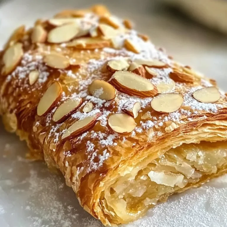 Flaky Sweet Almond Pastry