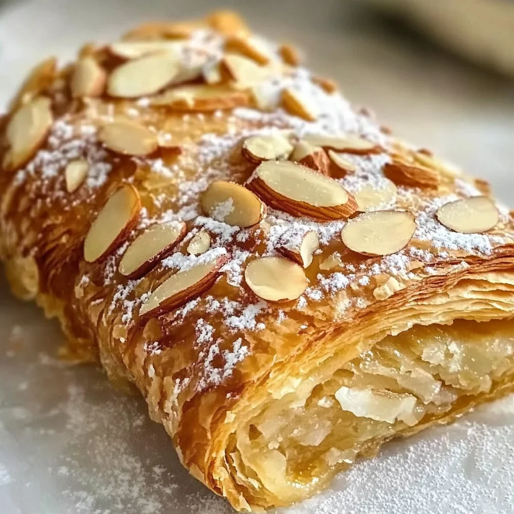 Flaky Sweet Almond Pastry