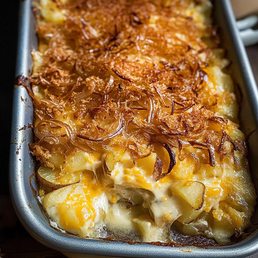 French Onion Funeral Potatoes