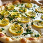 Lemon Pizza with Fresh Herbs