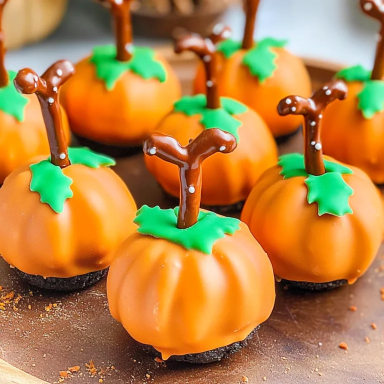 Pumpkin Oreo Balls