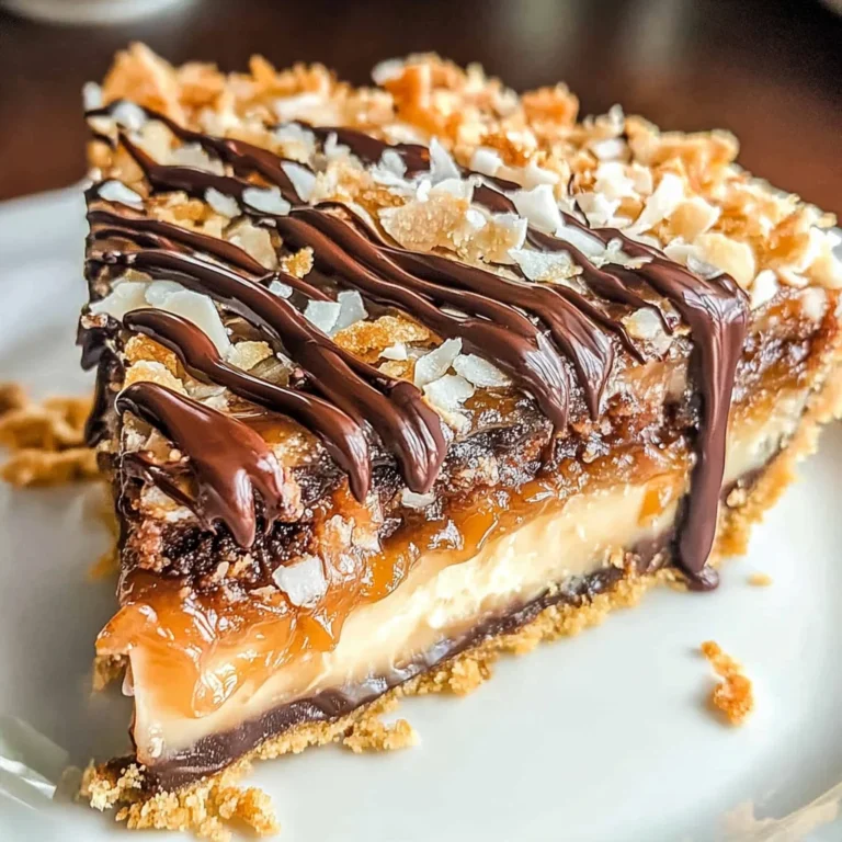 Samoas Cookie Pie