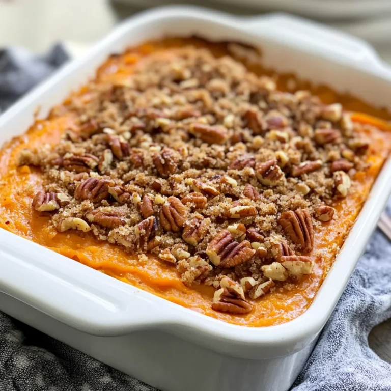 The Best Sweet Potato Casserole