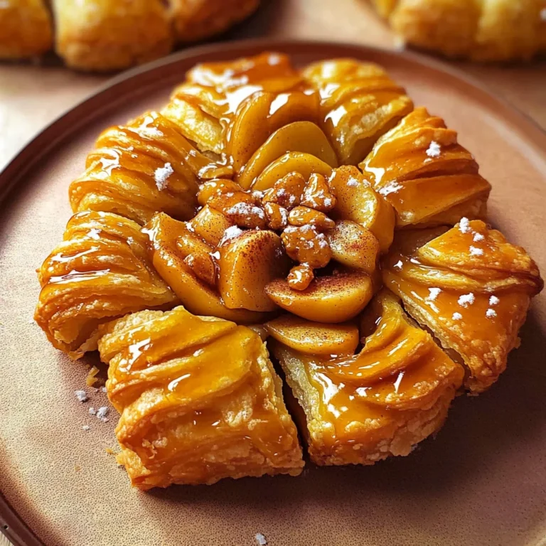 Vegan Caramel Apple Pastries